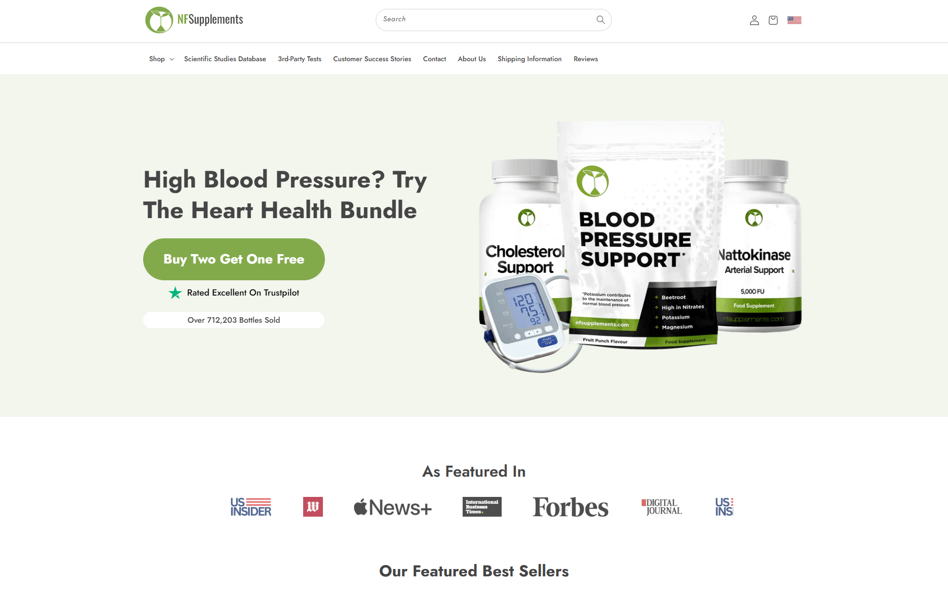 Natural Foundation Supplements – Science-Backed, Trust-Driven Nutrition Landing Page